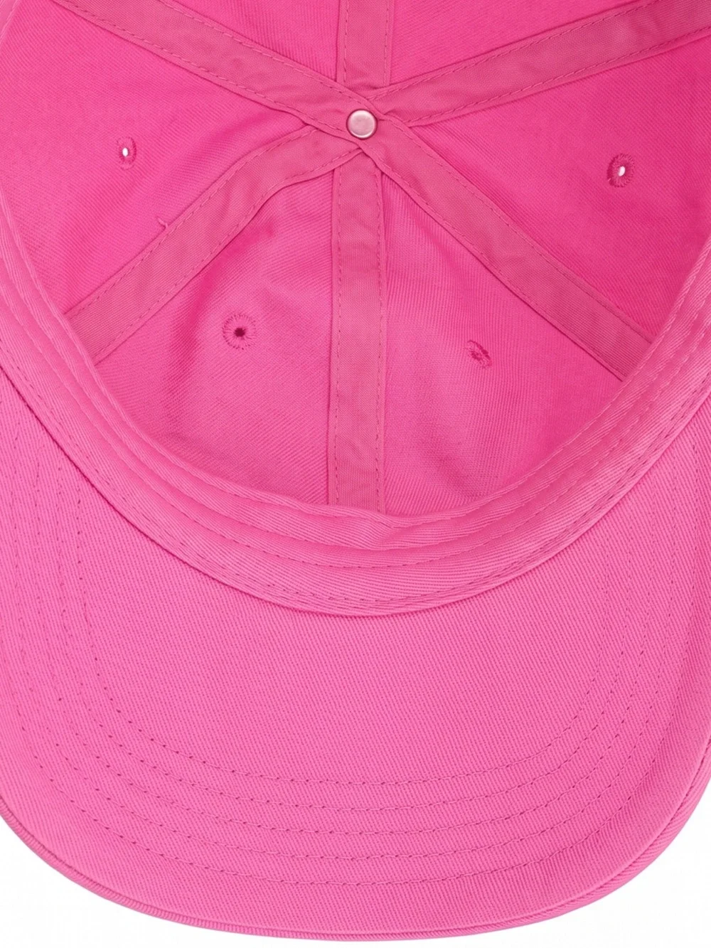 New Balance Pink Raspberry Baseball Cap Hat Gray Logo Adjustable SnapBack